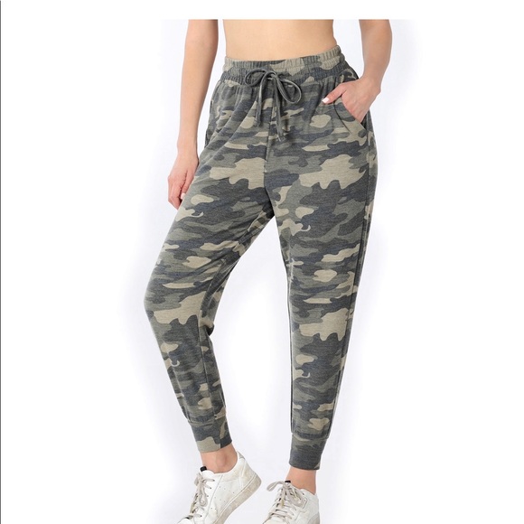 French Terry Camo Joggers | Poshmark